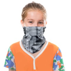 Aerial View Montevideo Uruguay Face Covering Bandana (kids) by dflcprintsclothing