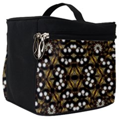 Modern Geometric Ornate Pattern Make Up Travel Bag (big) by dflcprintsclothing