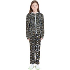 Modern Geometric Ornate Pattern Kids  Tracksuit by dflcprintsclothing