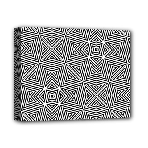 Pattern Formes Geometriques Deluxe Canvas 14  X 11  (stretched) by kcreatif