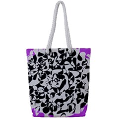 Funny Graphics Full Print Rope Handle Tote (small) by grafikamaria