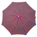 Psychedelic Groovy Pattern 2 Straight Umbrellas View1