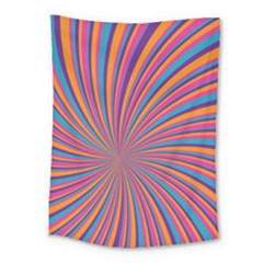 Psychedelic Groovy Pattern 2 Medium Tapestry by designsbymallika