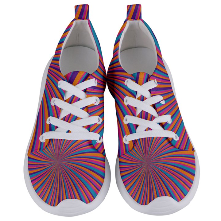 Psychedelic Groovy Pattern 2 Women s Lightweight Sports Shoes