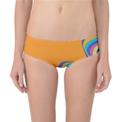 Psychedelic-groovy-pattern Classic Bikini Bottoms by designsbymallika