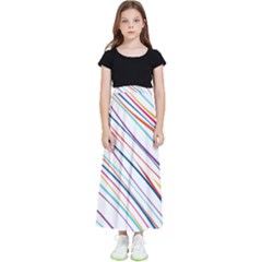 Beautiful Stripes Kids  Skirt by designsbymallika