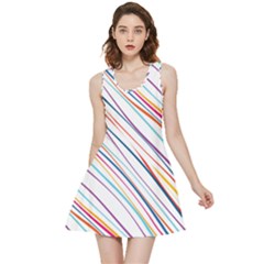 Beautiful Stripes Inside Out Reversible Sleeveless Dress