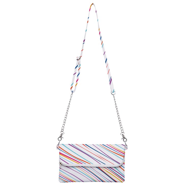 Beautiful Stripes Mini Crossbody Handbag