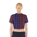 Baatik Print Cotton Crop Top View2