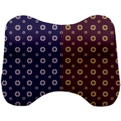 Baatik Print Head Support Cushion by designsbymallika