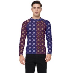 Baatik Print Men s Long Sleeve Rash Guard