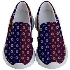 Baatik Print Kids Lightweight Slip Ons by designsbymallika