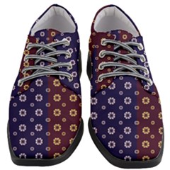 Baatik Print Women Heeled Oxford Shoes