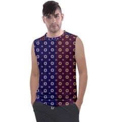 Baatik Print Men s Regular Tank Top by designsbymallika