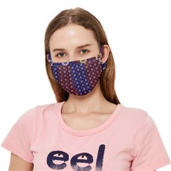 Baatik Print Crease Cloth Face Mask (adult)