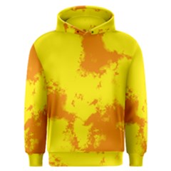 Textureorangejaune Men s Overhead Hoodie by kcreatif