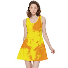 Textureorangejaune Inside Out Reversible Sleeveless Dress