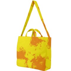 Textureorangejaune Square Shoulder Tote Bag by kcreatif