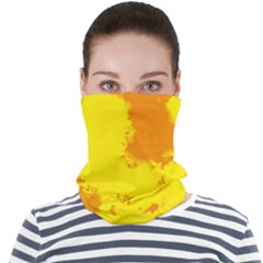 Textureorangejaune Face Seamless Bandana (adult) by kcreatif