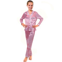 Jhhjj Kid s Satin Long Sleeve Pajamas Set