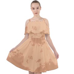 Jhjk Cut Out Shoulders Chiffon Dress by kcreatif