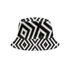 Patternformesgeometriquesnoir5 Bucket Hat (kids)