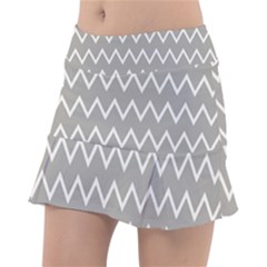 Chevroncolorstaupebeige76 Classic Tennis Skirt by kcreatif