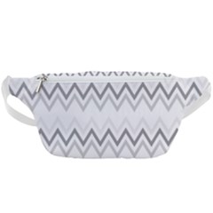 Chevrons Gris/blanc Waist Bag 