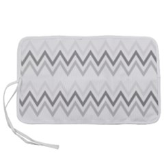 Chevrons Gris/blanc Pen Storage Case (m) by kcreatif