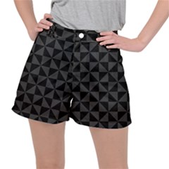 Abstraittrianglesnoir Ripstop Shorts by kcreatif