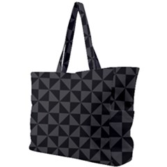 Abstraittrianglesnoir Simple Shoulder Bag by kcreatif