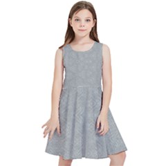 Denimeffetcolorgris65 Kids  Skater Dress