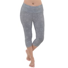 Denimeffetcolorgris65 Lightweight Velour Capri Yoga Leggings by kcreatif