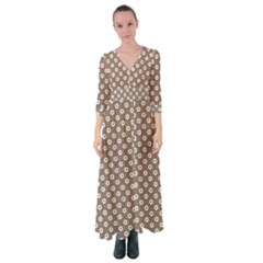 Fleurmargueritet Button Up Maxi Dress by kcreatif