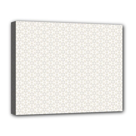 Motif99 Deluxe Canvas 20  X 16  (stretched) by kcreatif