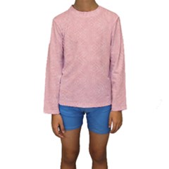 Denimeffetcolorroseclair165 Kids  Long Sleeve Swimwear by kcreatif