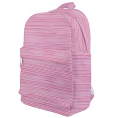 Pink Knitted Pattern Classic Backpack by goljakoff