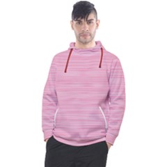 Pink Knitted Pattern Men s Pullover Hoodie by goljakoff