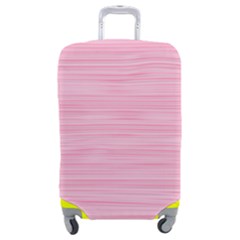 Pink Knitted Pattern Luggage Cover (medium) by goljakoff