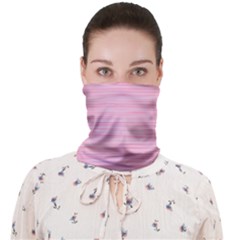 Pink Knitted Pattern Face Covering Bandana (adult) by goljakoff