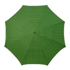 Green Knitted Pattern Golf Umbrellas by goljakoff