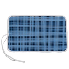 Blue Knitted Pattern Pen Storage Case (s) by goljakoff