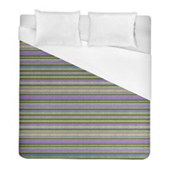 Line Knitted Pattern Duvet Cover (full/ Double Size) by goljakoff