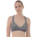 Line knitted pattern Sweetheart Sports Bra View1