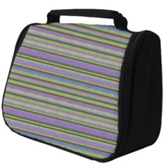 Line Knitted Pattern Full Print Travel Pouch (big) by goljakoff