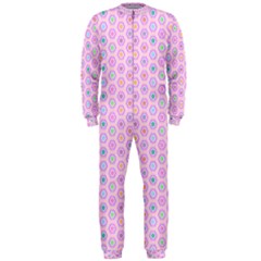 Hexagonal Pattern Unidirectional Onepiece Jumpsuit (men)  by Dutashop