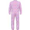 Hexagonal Pattern Unidirectional OnePiece Jumpsuit (Men)  View2