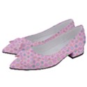 Hexagonal Pattern Unidirectional Women s Bow Heels View2