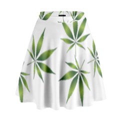 Cannabis Curative Cut Out Drug High Waist Skirt by Dutashop