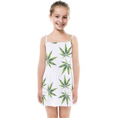 Cannabis Curative Cut Out Drug Kids  Summer Sun Dress by Dutashop